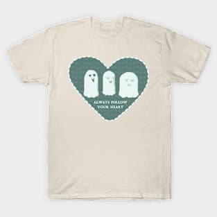 Heartwarming Ghosts [button] T-Shirt